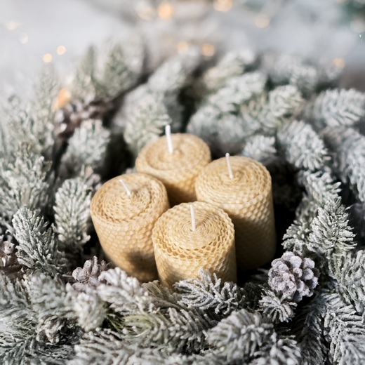Malá adventní sada svíček